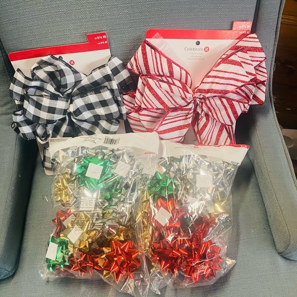 NWT…a complete bow set for decorating and for your packages/ gifts!!! - Picture 5 of 5